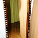 REKREDENC - Art deco álló tükör, Bútor, Otthon, lakberendezés, Felújított, egyedi tervezésű, mozaikolt art deco álló tükör. Előszobában, fürdőszobában, hálószobába..., Meska