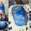 30%-os SZÜLINAPI AKCIÓ! \\Blue sea\"- Exkluzív  művészi bögre - Mug Art, Dekoráció, Képzőművészet , Konyhafelszerelés, Otthon, lakberendezés, Festett tárgyak, RENDKÍVÜLI AKCIÓ SZÜLETÉSNAPOM ALKALMÁBÓL! 
Május 21-Május 24 ig!*Most minden bögre 30%-os kedvezmén..., Meska