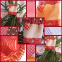 a kamra titkai - sorozat 3.darab, Dekoráció, Táska, Otthon, lakberendezés, Patchwork, foltvarrás, Varrás, szívem csücske ez a kis sorozat, a termékeket darabonként találod meg, mert mind ugyanaz, de mégis m..., Meska