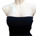 2 in 1 Pánt nélküli fekete top és organza bross szett , Ruha, divat, cipő, Női ruha, Felsőrész, póló, Varrás, IDEÁLIS SZETT FORRÓ NYÁRI NAPOKRA

Pamut sztreccs pánt nélküli fekete top és organza bross egyben. 
..., Meska