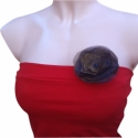 2 in 1 Pánt nélküli piros top és organza bross szett , Ruha, divat, cipő, Női ruha, Felsőrész, póló, Varrás, IDEÁLIS SZETT FORRÓ NYÁRI NAPOKRA

Pamut sztreccs pánt nélküli piros top és organza bross egyben. 
K..., Meska