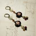 Empress C.Thrimble Lanegan - Steampunk fülbevaló, Ékszer, óra, Fülbevaló, Fogaskerekek és Swarovski kristályok tökéletes ötvözete egy fülbevalóban. 
Egyedi és különleges vise..., Meska