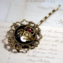 Miss Victoria Wylden - Steampunk hajcsat, Ruha, divat, cipő, Hajbavaló, Hajcsat, A kollekció minden darabja a steampunk és a neoviktoriánus stílusjegyeket viselve idézik meg a korsz..., Meska