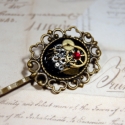Miss Dorothea Wylden - Steampunk hajcsat, Ruha, divat, cipő, Hajbavaló, Hajcsat, A kollekció minden darabja a steampunk és a neoviktoriánus stílusjegyeket viselve idézik meg a korsz..., Meska