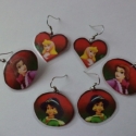 Walt Disney figurás laminált fülbevalók, Ékszer, óra, Fülbevaló, Ékszerkészítés, Fotó, grafika, illusztráció, Ha szereted a meséket akkor neked készültek ezek a fülbevalók!Walt Disney mese hercegnők!

A fülbeva..., Meska