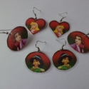 Walt Disney figurás laminált fülbevalók, Ékszer, óra, Fülbevaló, Ékszerkészítés, Fotó, grafika, illusztráció, Ha szereted a meséket akkor neked készültek ezek a fülbevalók!Walt Disney mese hercegnők!

A fülbeva..., Meska