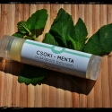 Csoki-Menta ajakápoló balzsam, Szépségápolás, Kozmetikum, Egészségmegőrzés, Szappankészítés, CSOKI-MENTA ajakápoló balzsam 

A kakaóvaj kiváló bőrpuhító és regeneráló hatású. A kókusz olaj gyor..., Meska