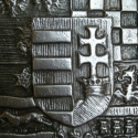 Történelmi magyar címer, Dekoráció, Férfiaknak, Magyar motívumokkal, Képzőművészet , Famegmunkálás, Fémmegmunkálás, 1915-ös történelmi magyar címer.

A címert fehér fém ötvözetből öntöttem, kézműves technológiával.Ön..., Meska