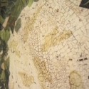 Borostyános fa tányér, Otthon, lakberendezés, Dekoráció, Dísz, Festett tárgyak, Decoupage, szalvétatechnika, A fa tányérat akrilfestékkel,  szalvétával és repesztett antikolással tettem egyedivé és különlegess..., Meska