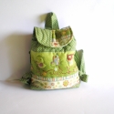 Baglyos, pillangós kislány hátizsák, Baba-mama-gyerek, Táska, Baba-mama kellék, Hátizsák, Természetes alapanyagokból és különleges amerikai patchwork textilből készült ez a hátizsák.
Mérete:..., Meska