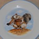 Jégkorszak, Baba-mama-gyerek, Konyhafelszerelés, Bögre, csésze, Kerámia, 2 részes porcelán gyermek étkészlet,saját kézzel festve,Motkanyos mintával.
A bögrét névre szólóan k..., Meska