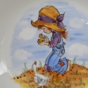 Holly Hobbie, Baba-mama-gyerek, Konyhafelszerelés, Bögre, csésze, Kerámia, 4 részes porcelán gyermek étkészlet,saját kézzel festve,kislányos mintával.
A bögrét és müzlis tálat..., Meska