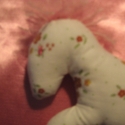 Angyal póni, Baba-mama-gyerek, Játék, Plüssállat, rongyjáték, Gyerekszoba, Baba-és bábkészítés, Népi játék és hangszerkészítés, Mesebeli angyal póni testét virágos anyagból készítettem, flízzel töltöttem, nagy csillagszemeit kéz..., Meska