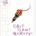 Rulla P. Roland  tulipánbogyó... minta egyéni felhasználásra, Ékszer, óra, Mindenmás, Medál, Csináld magad leírások, Mindenmás, Rulla P. Roland virágbogyó spagetti és rulla gyöngyökre kreálva.
A minta tartalmaz:
Részletes lépésr..., Meska