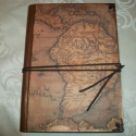 Notesz férfiaknak, Férfiaknak, Képeslap, album, füzet, Jegyzetfüzet, napló, naptár, Decoupage, szalvétatechnika, Rendelésre készítek noteszeket, füzeteket. Most egy fiúknak, pasiknak készült noteszt hoztam A 5 ös ..., Meska