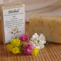 Herbal szappan, Szépségápolás, Szappan, tisztálkodószer, Növényi alapanyagú szappan, Szappankészítés, 100% natúr kézzel készített szappan, amely a mezei virágok illatával, lágy, krémes habjával kényezte..., Meska