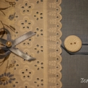 Textil füzetborító (kék ég 01.), Képeslap, album, füzet, Jegyzetfüzet, napló, naptár, Varrás, Újrahasznosított alapanyagból készült termékek, Remek ajándék lehet ez a A/5-ös méretű, 80 lapos spirálfüzetre készült textilborító, melybe tetszés ..., Meska