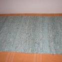 Halványzöld gyapjúszőnyeg, Otthon, lakberendezés, Szövés, 110x67 cm gyapjúból szőtt szőnyeg.
Színéből adódóan elsősorban hálószobába ajánlom!Nyugodtságot sugá..., Meska