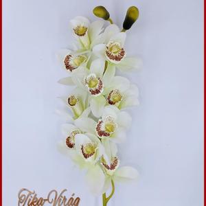 10 virágos Fehér orchidea 95cm-es, Dekorációs kellékek, Egyéb kellékek, Virágkötészet, 10 virágos Fehér orchidea 95cm-es
Speciális gumiból készült , élethű, különleges színű.
Ajánlom esk..., MESKA