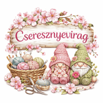 Cseresznyeviragdekor