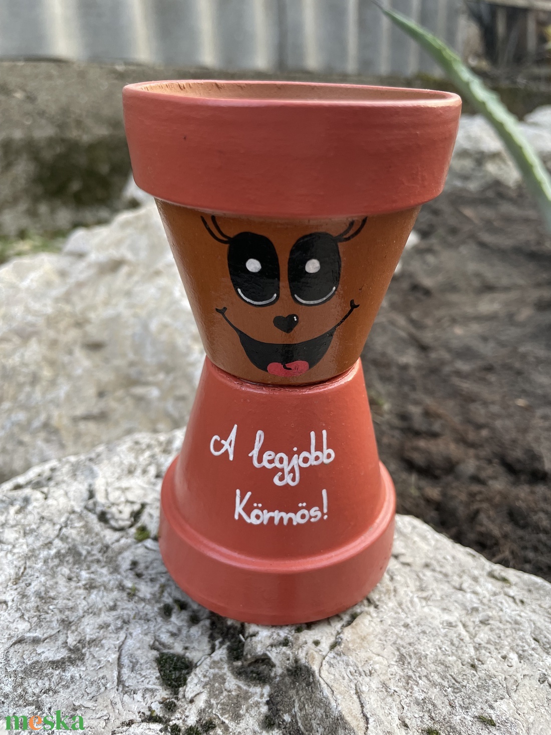 Cserépfigura - A legjobb körmös! - otthon & életmód - dekoráció - virágdísz és tartó - cserép & kaspó - Meska.hu Cserépfigura - A legjobb körmös! - otthon & életmód - dekoráció - virágdísz és tartó - cserép & kaspó - Meska.hu