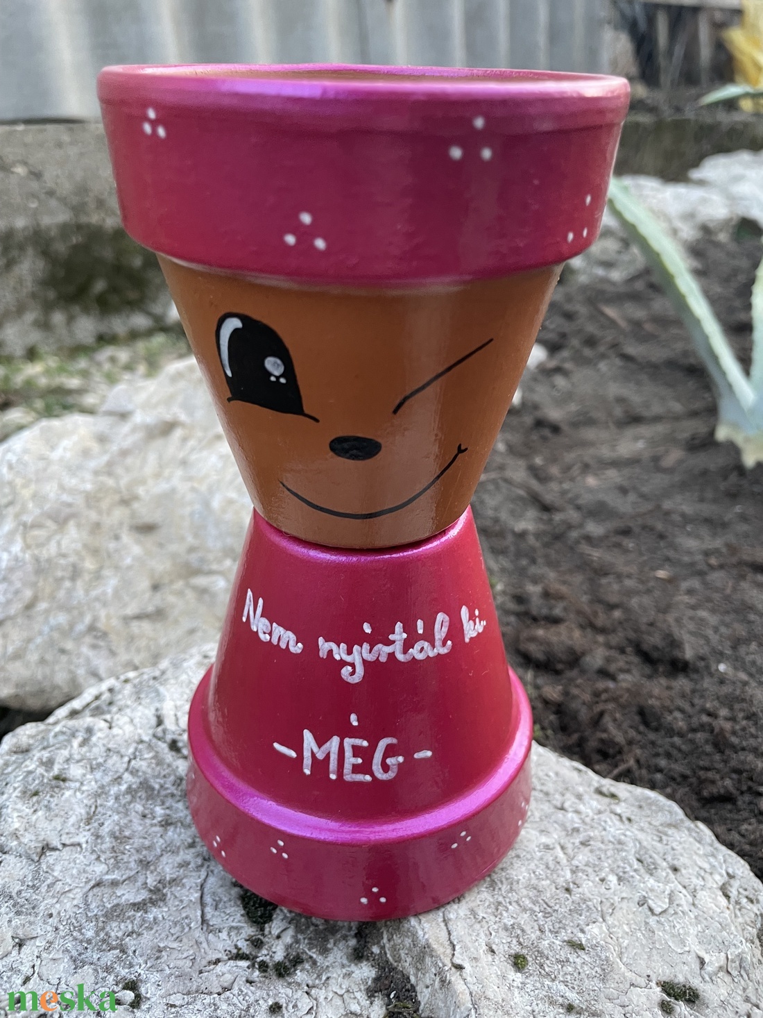 Vicces cserépfigura - Nem nyírtál ki -még- - otthon & életmód - dekoráció - virágdísz és tartó - cserép & kaspó - Meska.hu Vicces cserépfigura - Nem nyírtál ki -még- - otthon & életmód - dekoráció - virágdísz és tartó - cserép & kaspó - Meska.hu