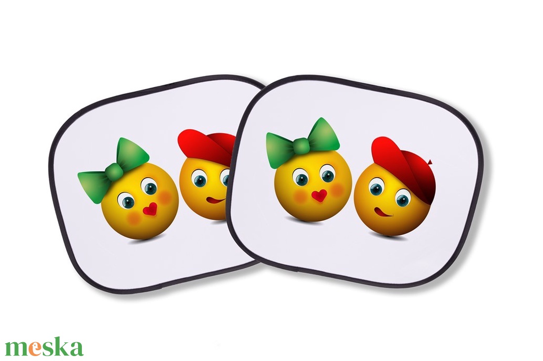 Emoji autós napellenző - otthon & életmód - autó - autós napellenző - Meska.hu