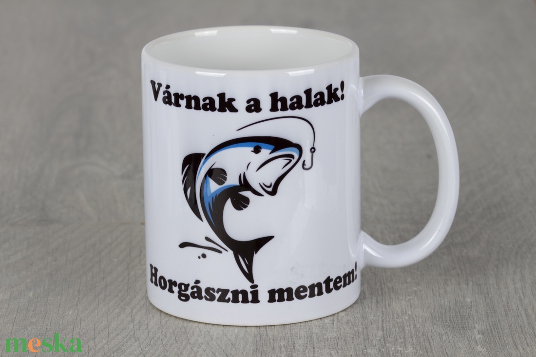 Horgászos bögre - otthon & életmód - konyhafelszerelés, tálalás - tálalás - bögre & csésze - Meska.hu Horgászos bögre - otthon & életmód - konyhafelszerelés, tálalás - tálalás - bögre & csésze - Meska.hu