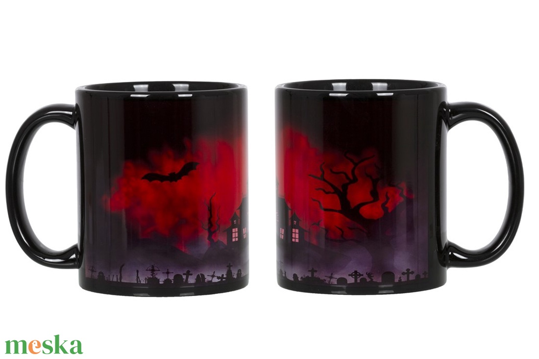 Halloween-es bögre - otthon & életmód - konyhafelszerelés, tálalás - tálalás - bögre & csésze - Meska.hu
