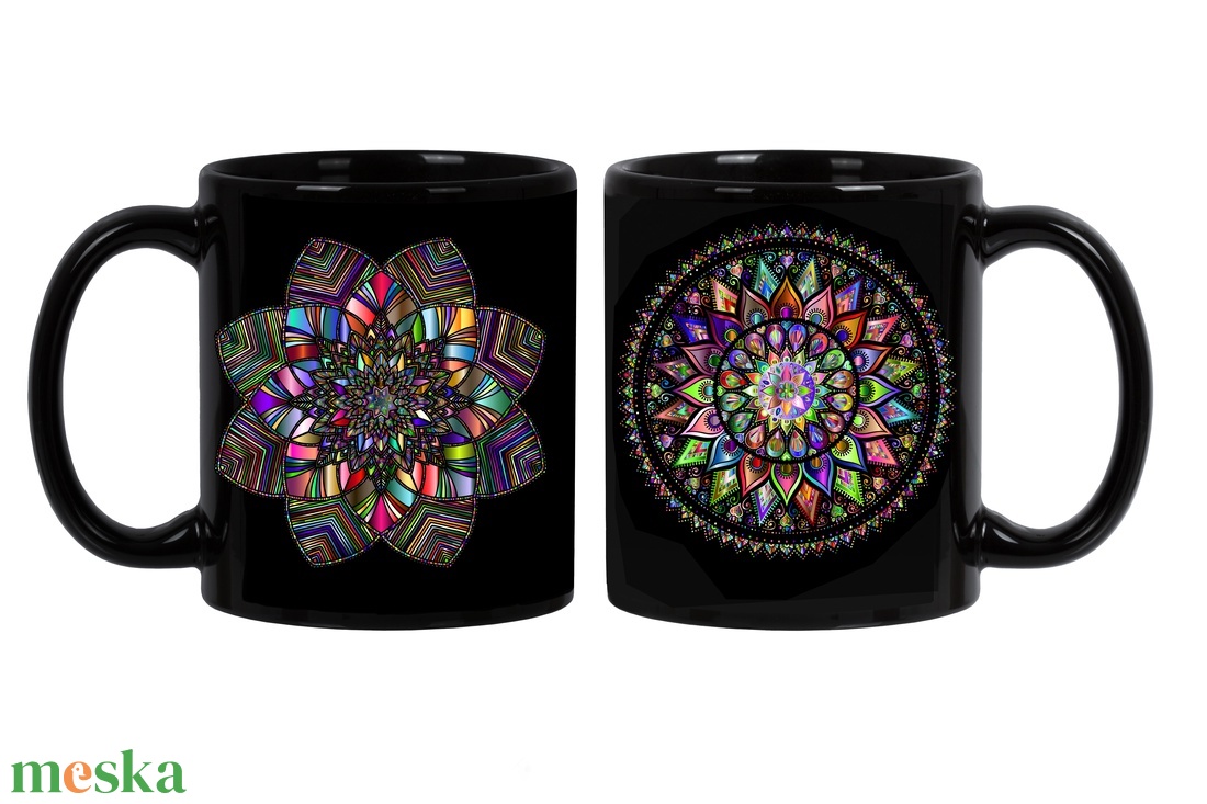 Mandala mintás bögre - otthon & életmód - konyhafelszerelés, tálalás - tálalás - bögre & csésze - Meska.hu