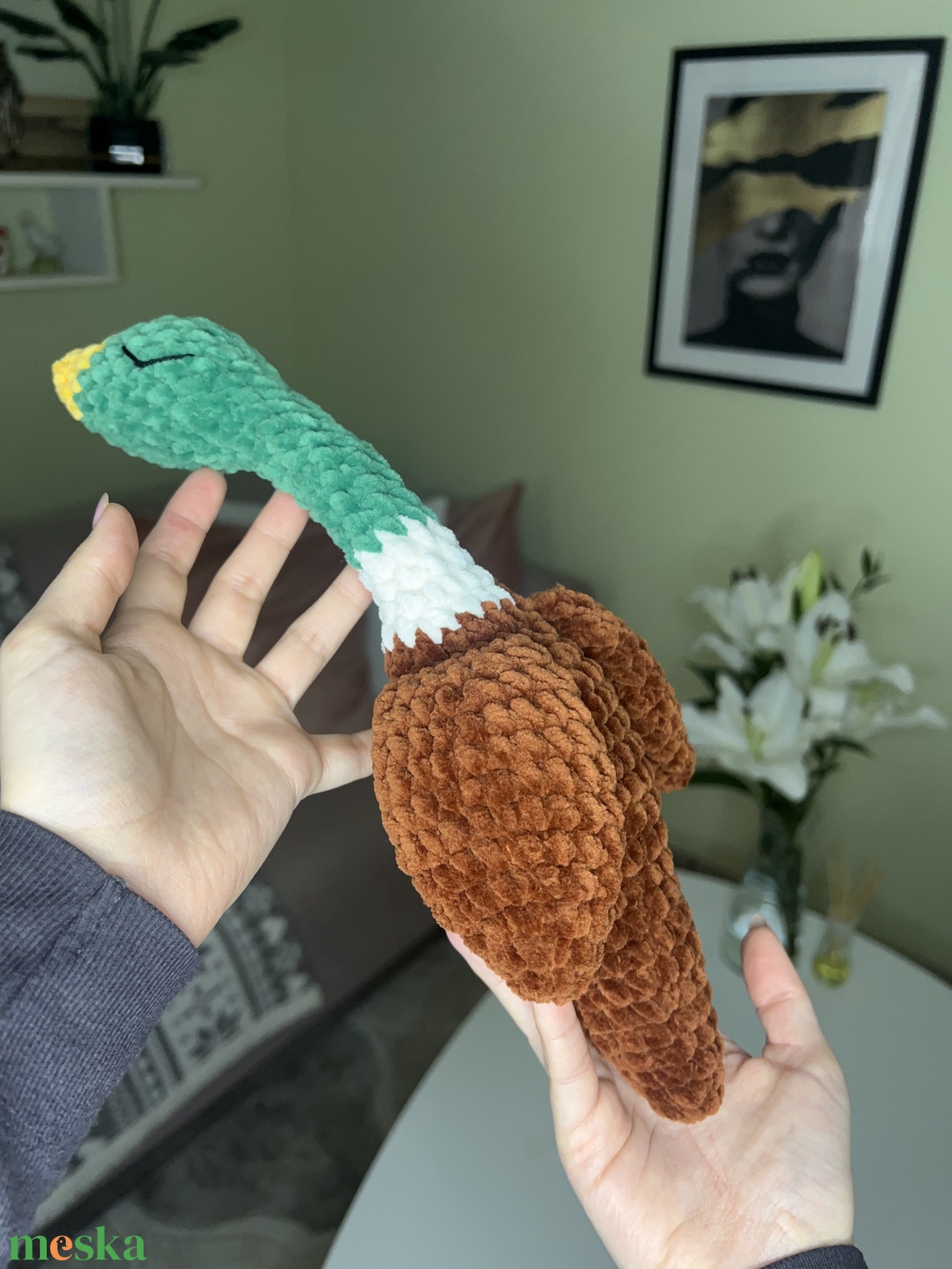 Vadkacsa plüss - játék & sport - plüssállat & játékfigura - madár - Meska.hu