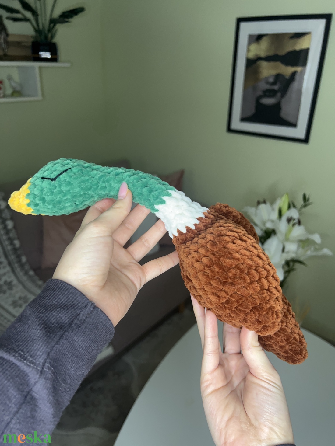 Vadkacsa plüss - játék & sport - plüssállat & játékfigura - madár - Meska.hu