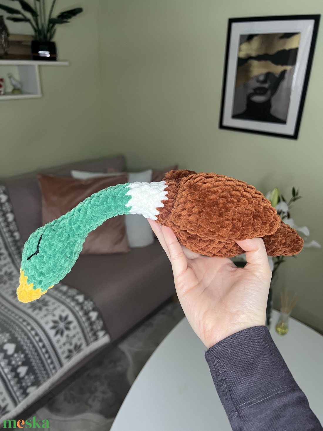 Vadkacsa plüss - játék & sport - plüssállat & játékfigura - madár - Meska.hu