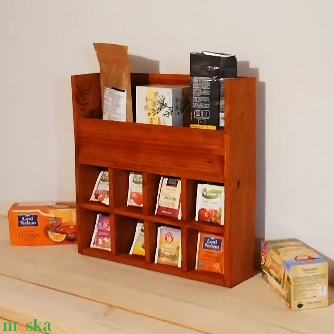 Teatartó asztali kis polc - otthon & életmód - konyhafelszerelés, tálalás - konyhai tárolás - tea & kávé tárolás - Meska.hu Teatartó asztali kis polc - otthon & életmód - konyhafelszerelés, tálalás - konyhai tárolás - tea & kávé tárolás - Meska.hu