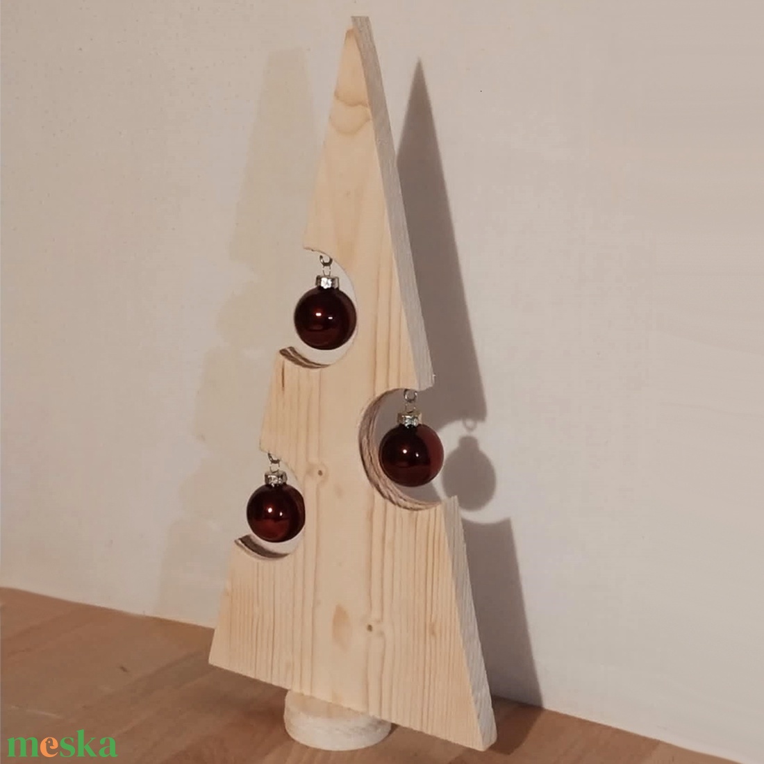 Dekor fenyő - karácsony - karácsonyi lakásdekoráció - karácsonyi lakásdíszek - Meska.hu