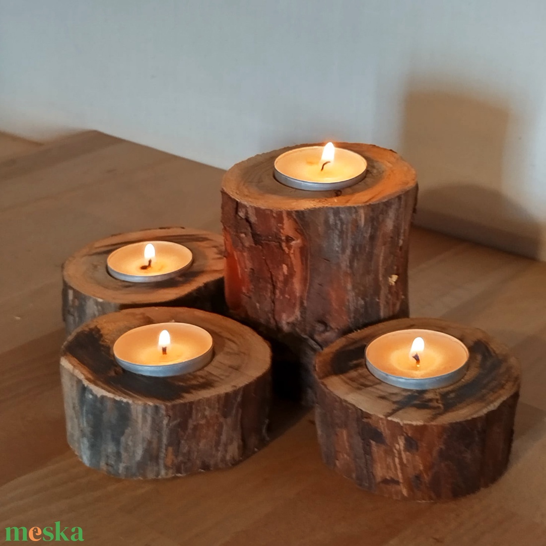 Mécsestartó szett - otthon & életmód - gyertya, illat, aroma - mécses és mécsestartó - Meska.hu