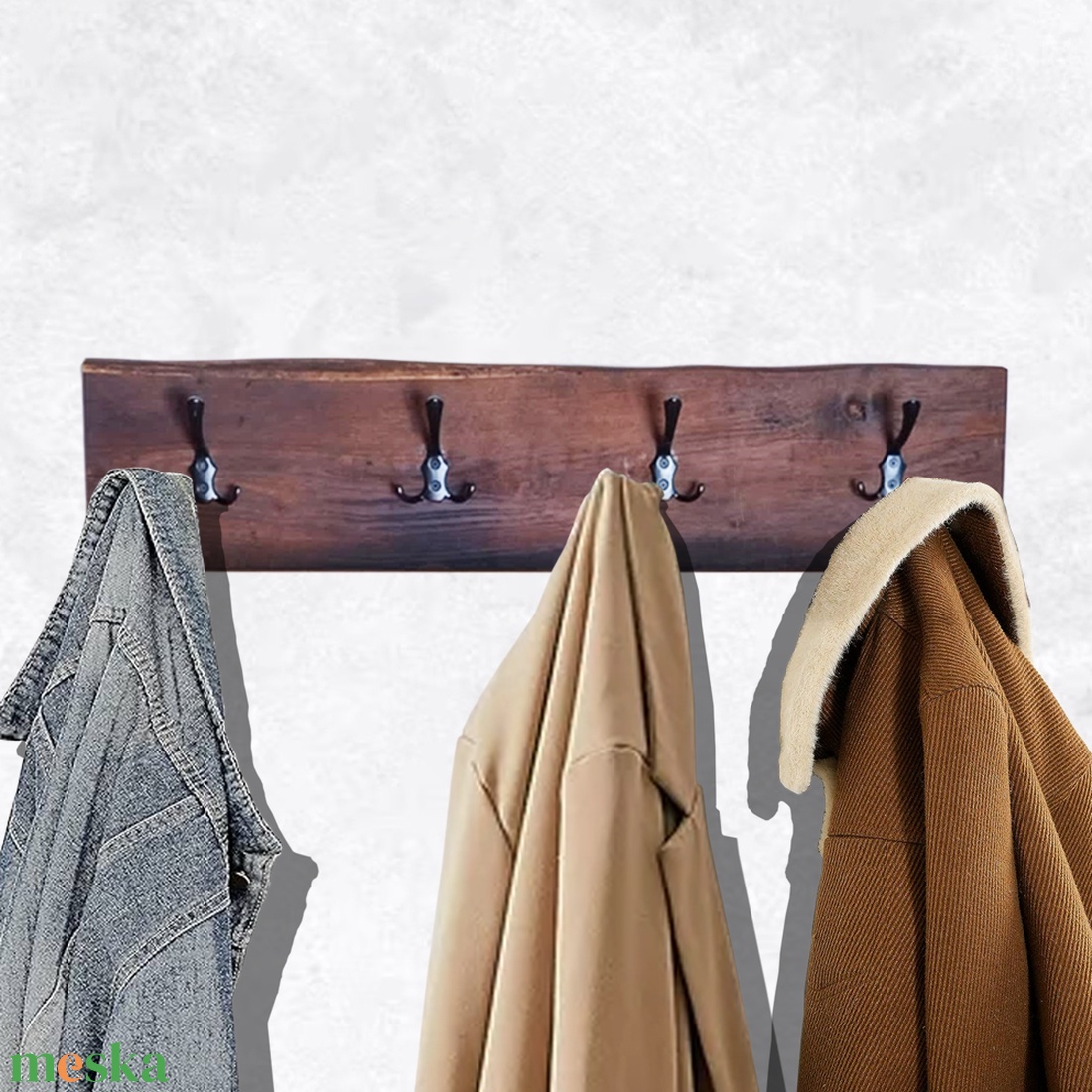 Rusztikus fogas - otthon & életmód - bútor - fogas - Meska.hu