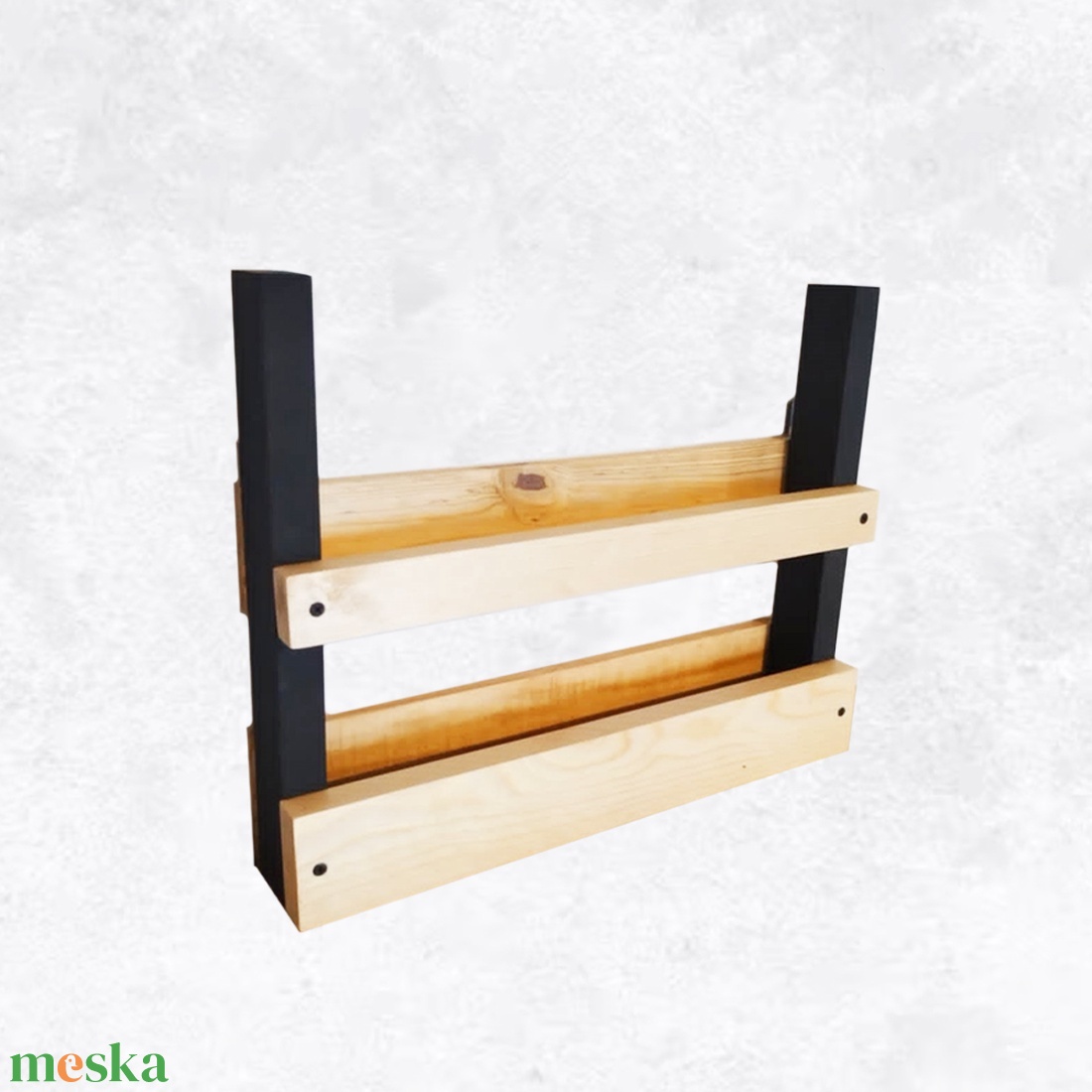 Fali lemez vagy újság tartó - művészet - bakelit lemezek & kazetták - Meska.hu