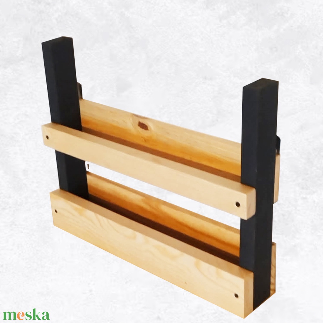 Fali lemez vagy újság tartó - művészet - bakelit lemezek & kazetták - Meska.hu