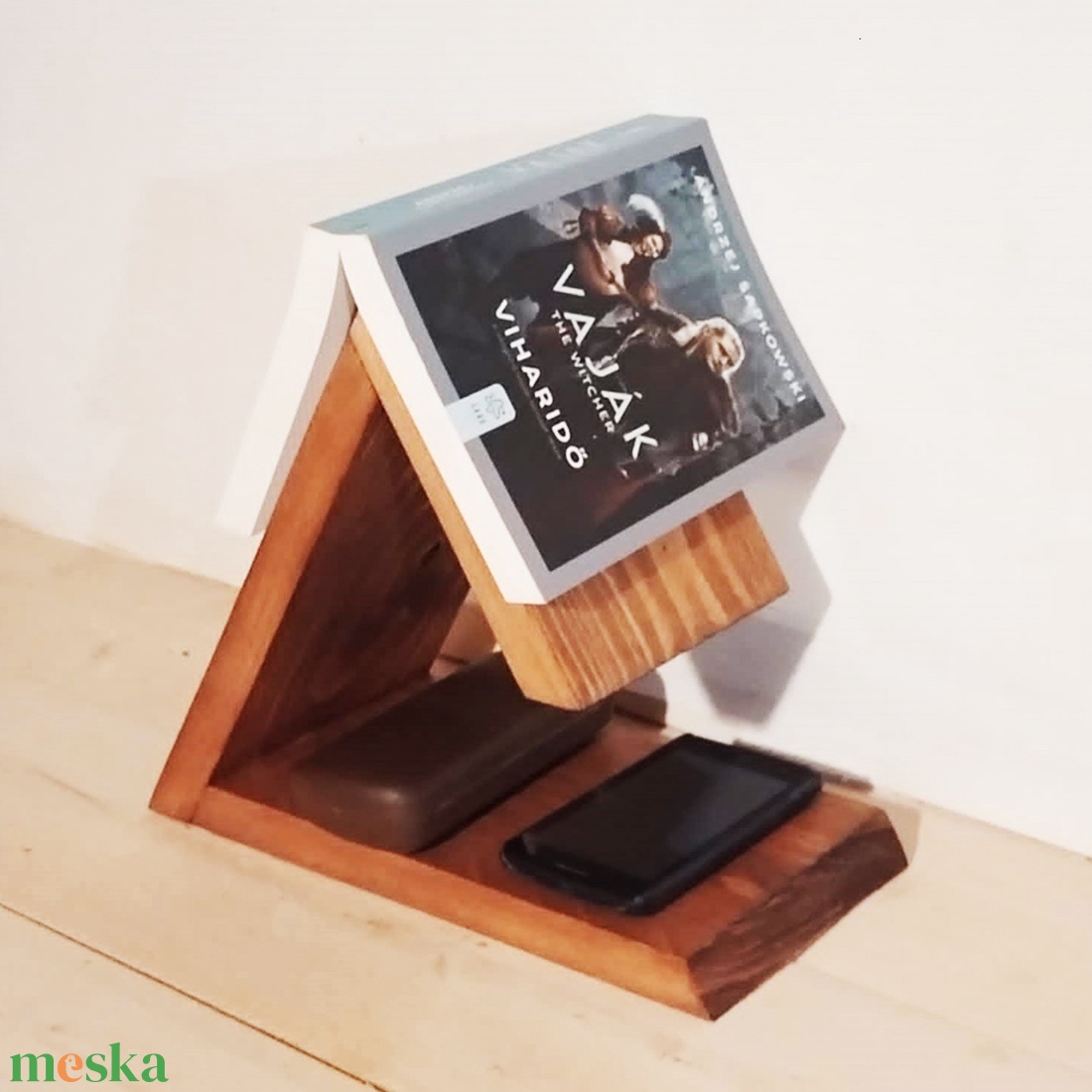 Könyvtartó - otthon & életmód - dekoráció - asztal és polc dekoráció - könyvtámasz - Meska.hu