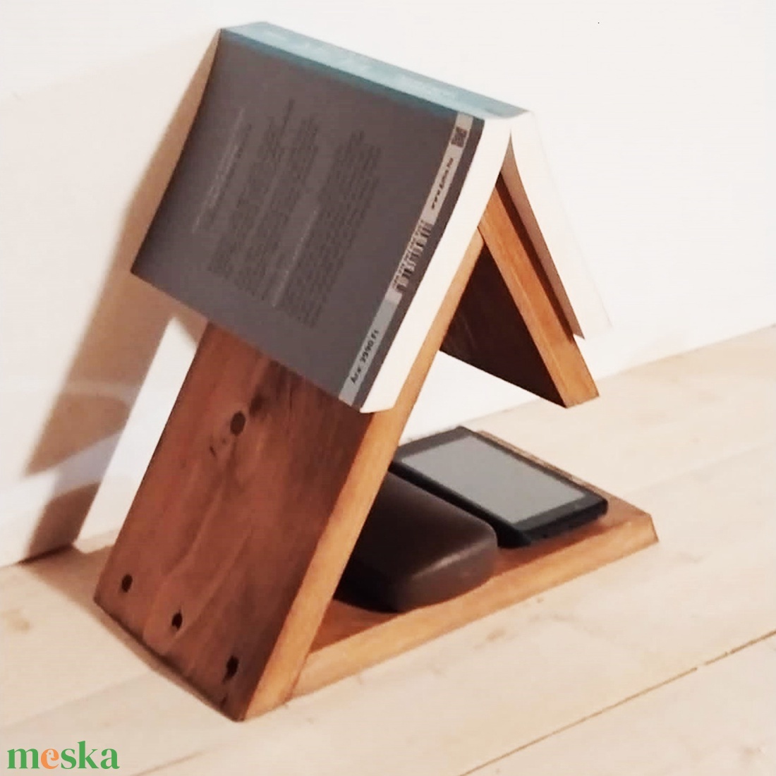 Könyvtartó - otthon & életmód - dekoráció - asztal és polc dekoráció - könyvtámasz - Meska.hu