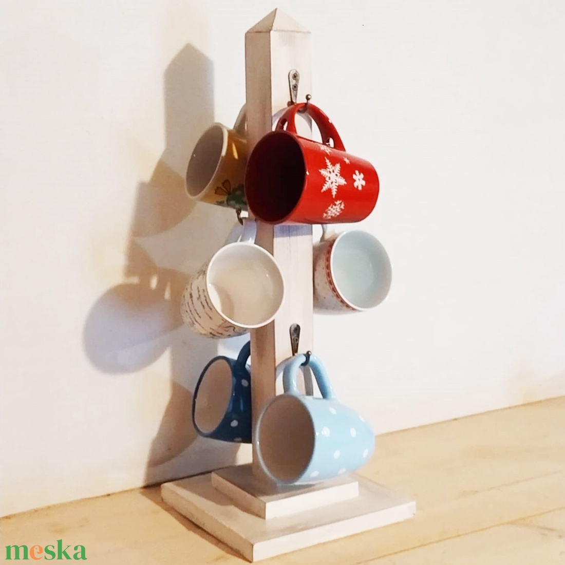 Bögretartó állvány - otthon & életmód - konyhafelszerelés, tálalás - tálalás - bögre & csésze - Meska.hu