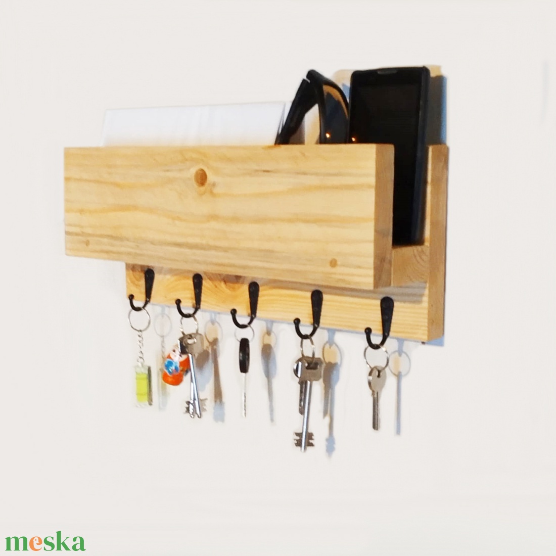 Fali kulcstartó - otthon & életmód - dekoráció - fali és függő dekoráció - fali kulcstartó - Meska.hu
