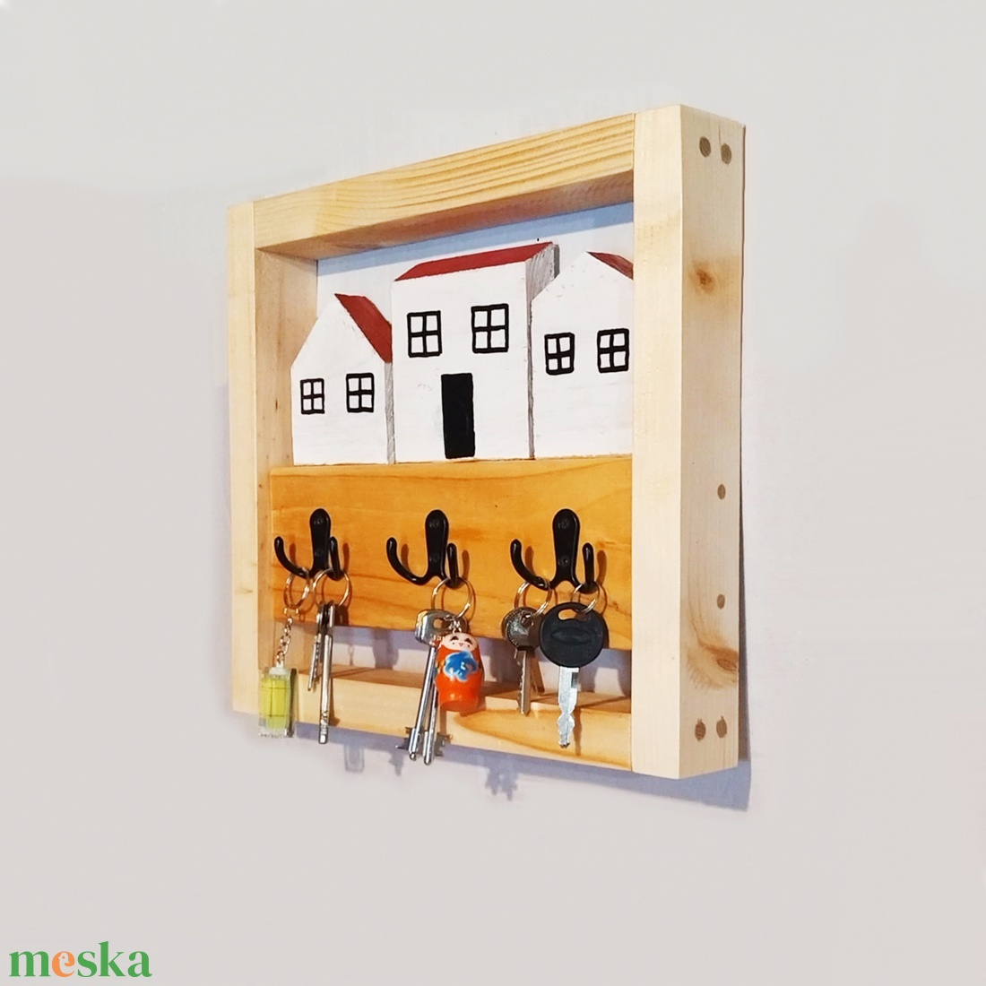 Fali kulcstartó - otthon & életmód - dekoráció - fali és függő dekoráció - fali kulcstartó - Meska.hu