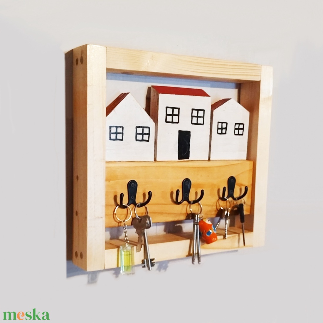 Fali kulcstartó - otthon & életmód - dekoráció - fali és függő dekoráció - fali kulcstartó - Meska.hu