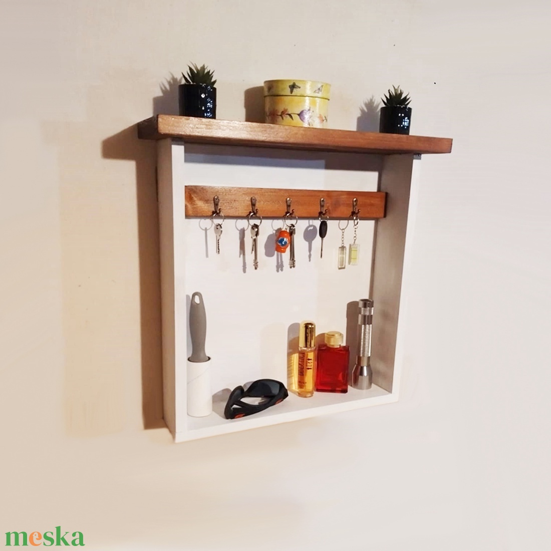 Fali kulcstartó - otthon & életmód - dekoráció - fali és függő dekoráció - fali kulcstartó - Meska.hu