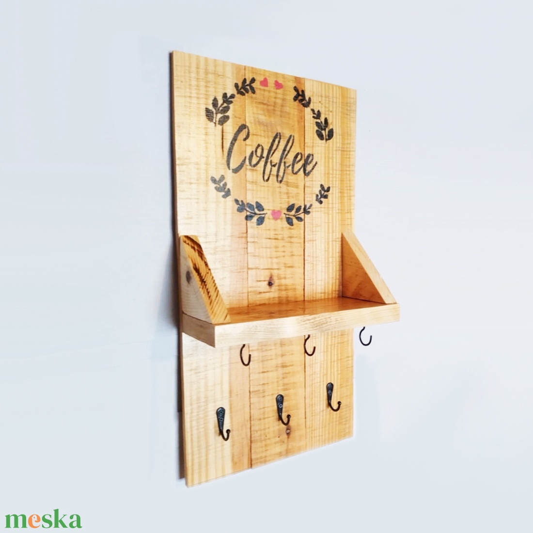 Fali bögretartó - otthon & életmód - konyhafelszerelés, tálalás - tálalás - bögre & csésze - Meska.hu