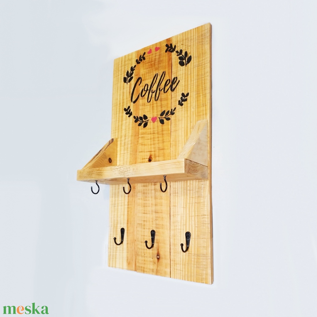 Fali bögretartó - otthon & életmód - konyhafelszerelés, tálalás - tálalás - bögre & csésze - Meska.hu