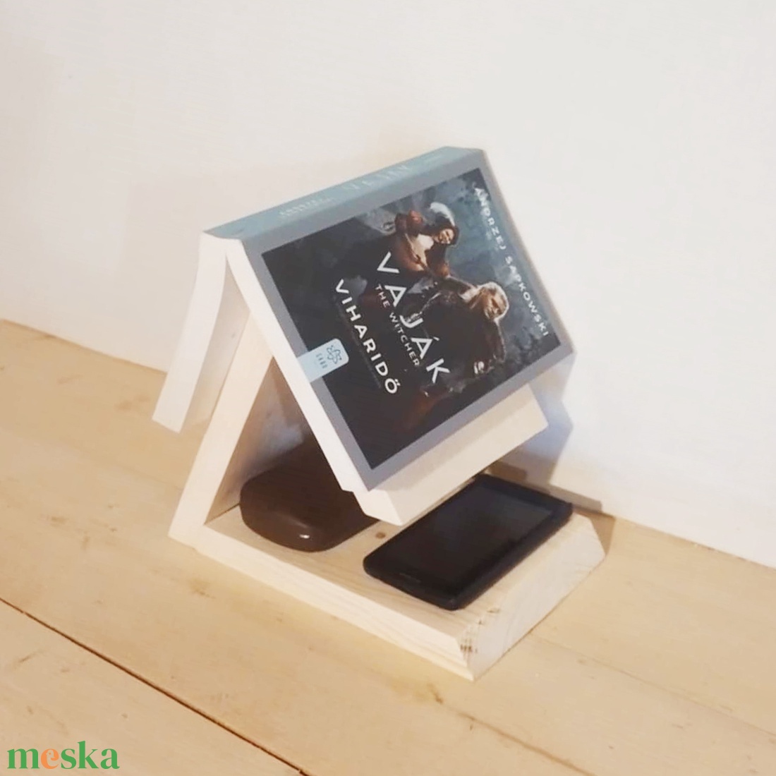 Könyvtartó - otthon & életmód - dekoráció - asztal és polc dekoráció - könyvtámasz - Meska.hu