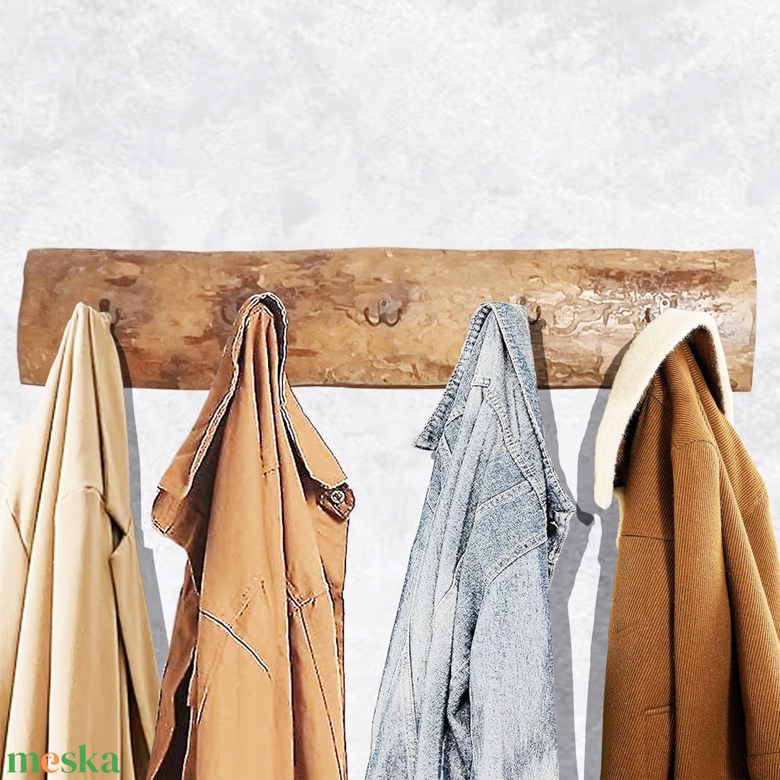 Rusztikus fogas - otthon & életmód - bútor - fogas - Meska.hu